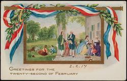 GREETINGS FOR THE TWENTY-SECOND OF FEBRUARY