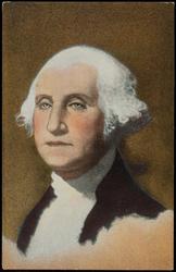 George Washington, by Gilbert Stuart, noted portrait painter of the 18th century.