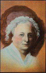 Martha Washington, by Gilbert Stuart, noted portrait painter of the 18th century.