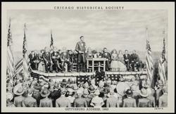 CHICAGO HISTORICAL SOCIETY
GETTYSBURG ADDRESS,1863