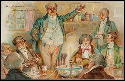 Mr. Pickwick Addresses the Club.
- Dickens.