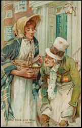 Trotty Veck and Meg.
- Dickens.