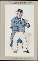 The "Charles Dickens" Series.
CAPTAIN CUTTLE. - Dombey & Son.