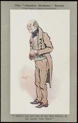 The "Charles Dickens" Series.
TOM PINCH. - Martin Chuzzlewit.