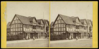 Stratford-on-Avon: Shakespeare's House, from Henley Street.