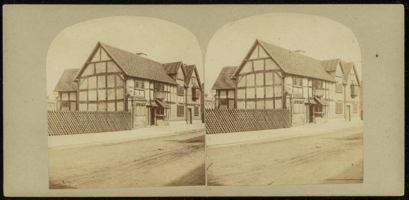 Shakespeare's House. Stratford-on-Avon.