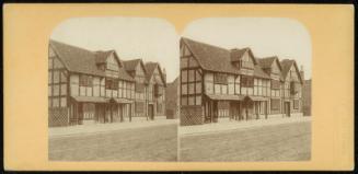 Shakespeare's House. Stratford-on-Avon.