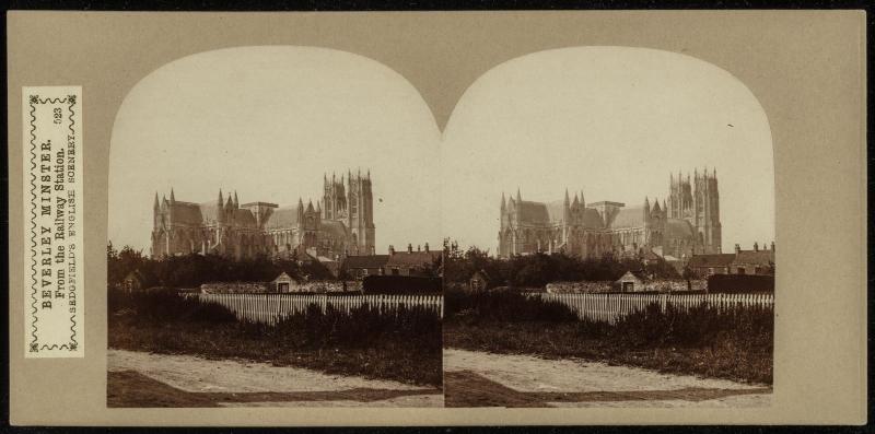 Beverley Minster From the Railway Station