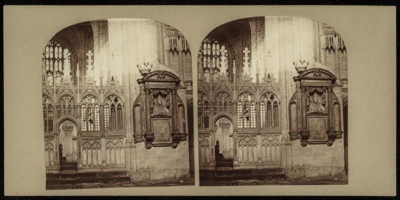 Canterbury Cathedral.  The Scene of the Martyrdom of St. Thomas-a-Becket. December 29, 1170.