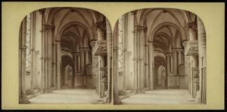 Canterbury Cathedral. The South Aisle of Trinity Chapel, Looking West.