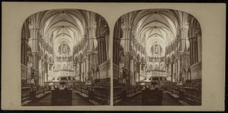 Canterbury Cathdral.  The Choir, Looking East
