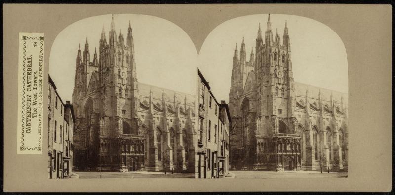 Canterbury Cathedral. The West Towers.
