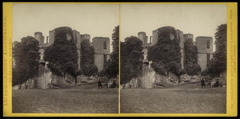 Kenilworth Castle - Leicester's Buildings, from Caesar's Tower