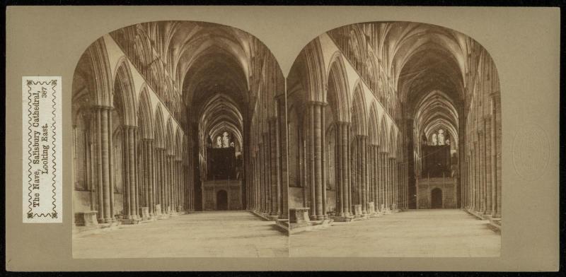 The Nave, Salisbury Cathedral, Looking East