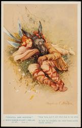 "TITANIA  AND BOTTOM"
A MIDSUMMER-NIGHT'S DREAM. Act IV. Scene i.