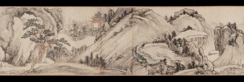 Roaming among mountains and rivers