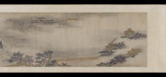 Qing official attending imperial audience at dawn