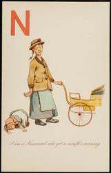 N was a Nursemaid who got a month's warning.