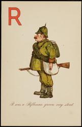 R was a Rifleman grown very stout.