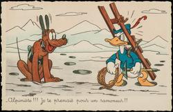 - Alpiniste!!! Je te prenais pour un ramoneur!!
