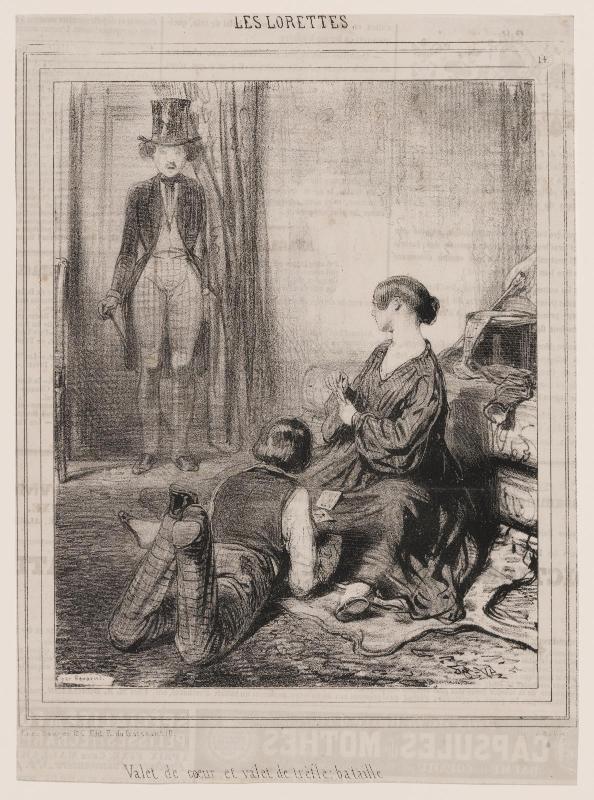 Valet de coeur et valet de trèfle: bataille
Les Lorettes