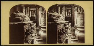 Interior of Westminster Abbey. South Aisles of Henry VII's Chapel.