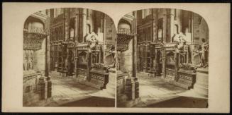Interior of Westminster Abbey. North Aisle, looking West, from the Chantry of Henry V.