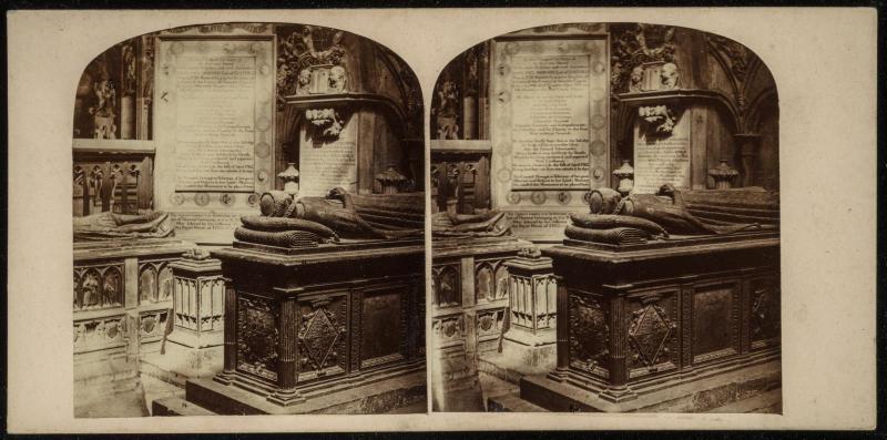 Interior of Westminster Abbey. Chapel of St. Edmund.