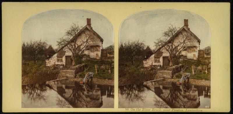 On the River Brock near Preston, Lacashire