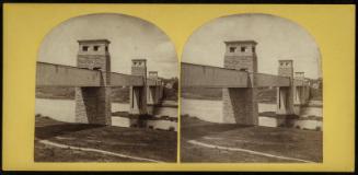 The Britannia Tubular Bridge. North Wales