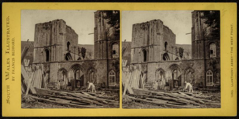 Llanthony Abbey - The West Front