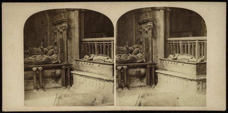 Interior of Westminster Abbey.  Chapel of St. Edmund.
