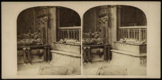 Interior of Westminster Abbey.  Chapel of St. Edmund.