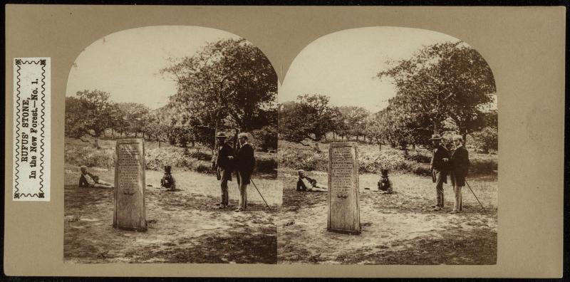 Rufus' Stone, in the New Forest