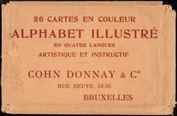 26 CARTES EN COULEUR
ALPHABET ILLUSTRÉ
EN QUATRE LANGUES
ARTISTIQUE ET INSTRUCTIF