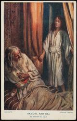 SAMUEL AND ELI.
(t Samuel iii. 5-9.)