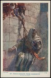 ST. PAUL'S ESCAPE FROM DAMASCUS.
(2 Cor. xi. 32-33.)