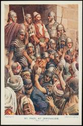 ST. PAUL AT JERUSALEM.
(Acts xxii. 22.)