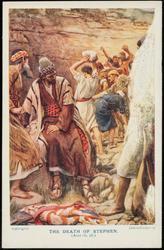 THE DEATH OF STEPHEN.
(Acts vii. 58.)