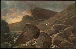 Picture IV. After the Flood. 
Gen. VIII, 4-8.