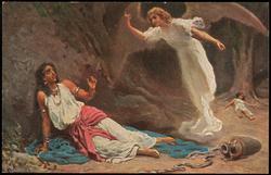 Picture VII. Hagar and Ishmael. 
Gen. XXI, 14-18.