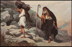 Picture VIII. Abraham and Isaac. 
Gen. XXII, 1-6.
