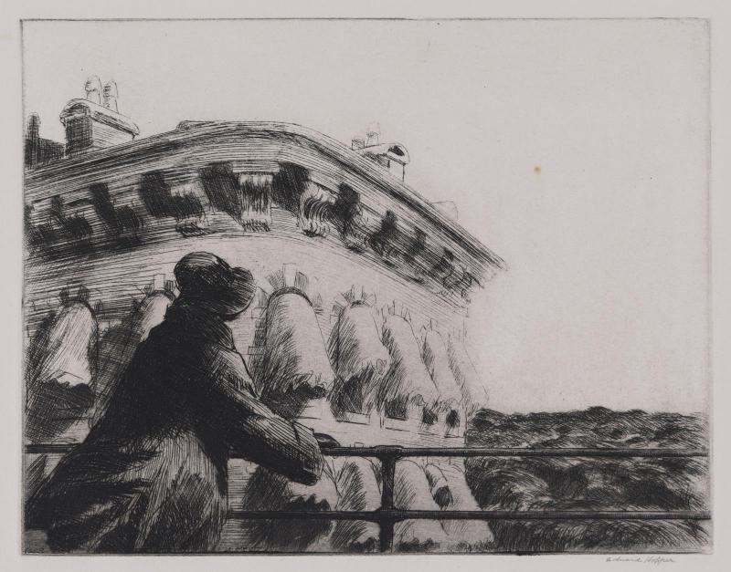 Girl on a Bridge