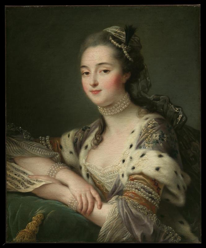 Mlle. Marguerite Catherine Haynault, later the Marquise de Montmelas in Turkish Costume
