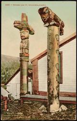 1422 -- TOTEMS AND FT. WRANGELL, ALASKA.