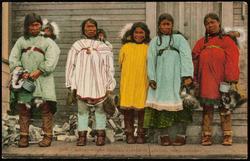 2006 -- ESKIMO WOMEN SHOWING MANNER OF CARRYING THEIR CHILDREN.