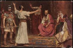 Picture 11. St. Paul before Festus and Agrippa.
Acts 26, 24-25.