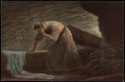 Picture 2. St. Peter at the tomb.
John 20, 1-9.