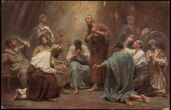 Picture 7. The descent of the Holy Ghost.
Acts 11, 1.