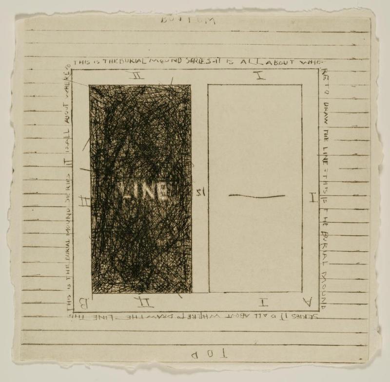 Burial Mound, Plate 2: Large Line